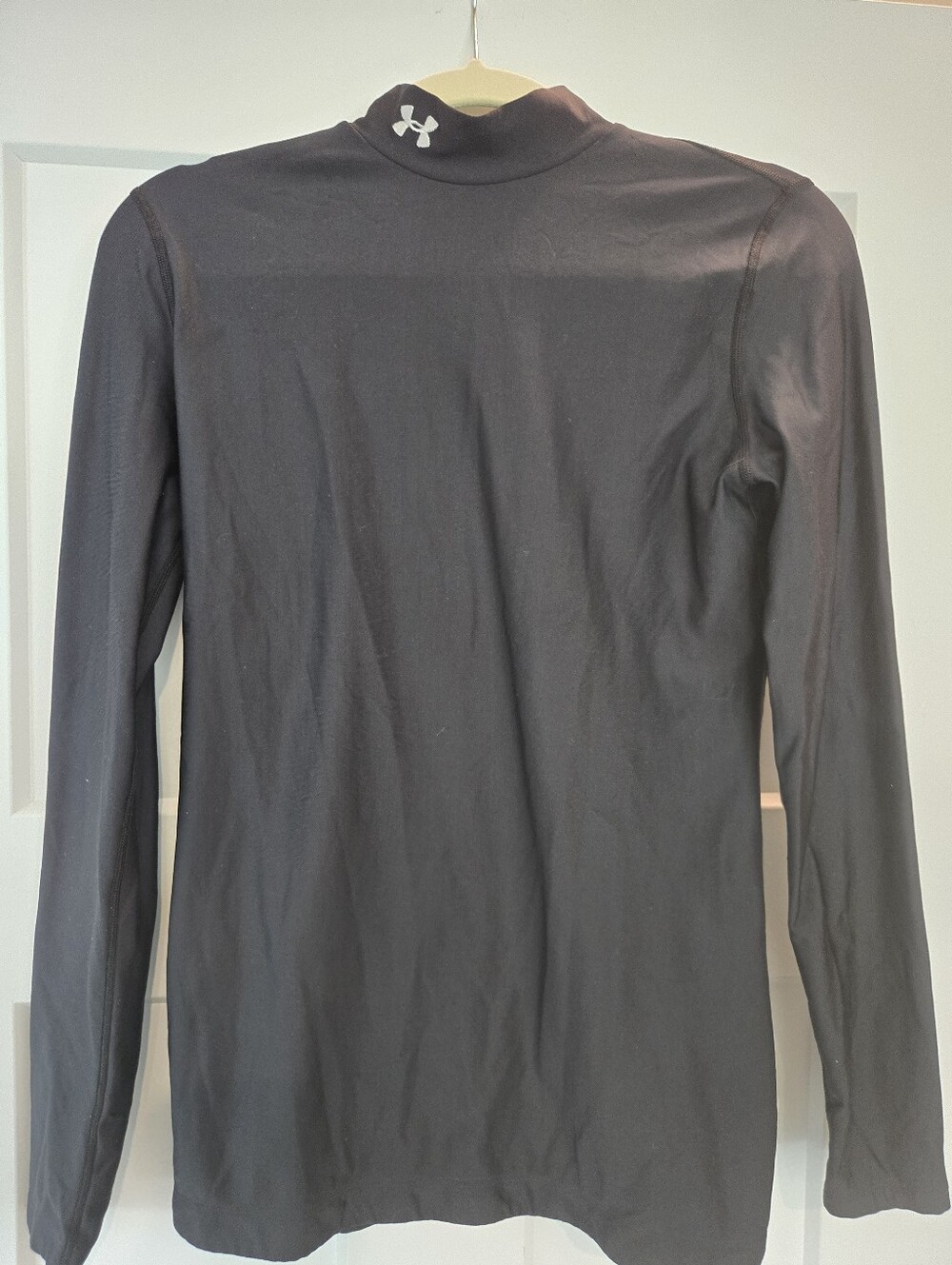 Under Armour ColdGear Compression Mock Neck Long Sleeve Black Size L
